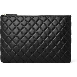 Quilted Envelop Clutch Purse for Women, Large Soft